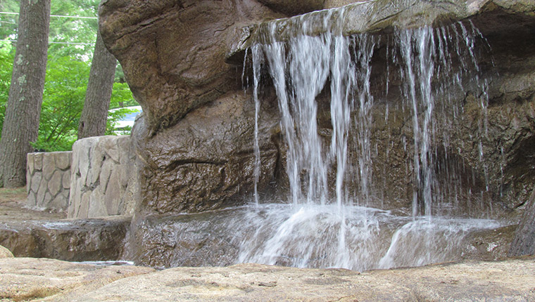 Rock Waterfall Feature